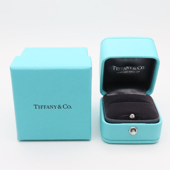 TIFFANY&Co. Ring Diamond, 18K White Gold White gold knot Women Used Authentic