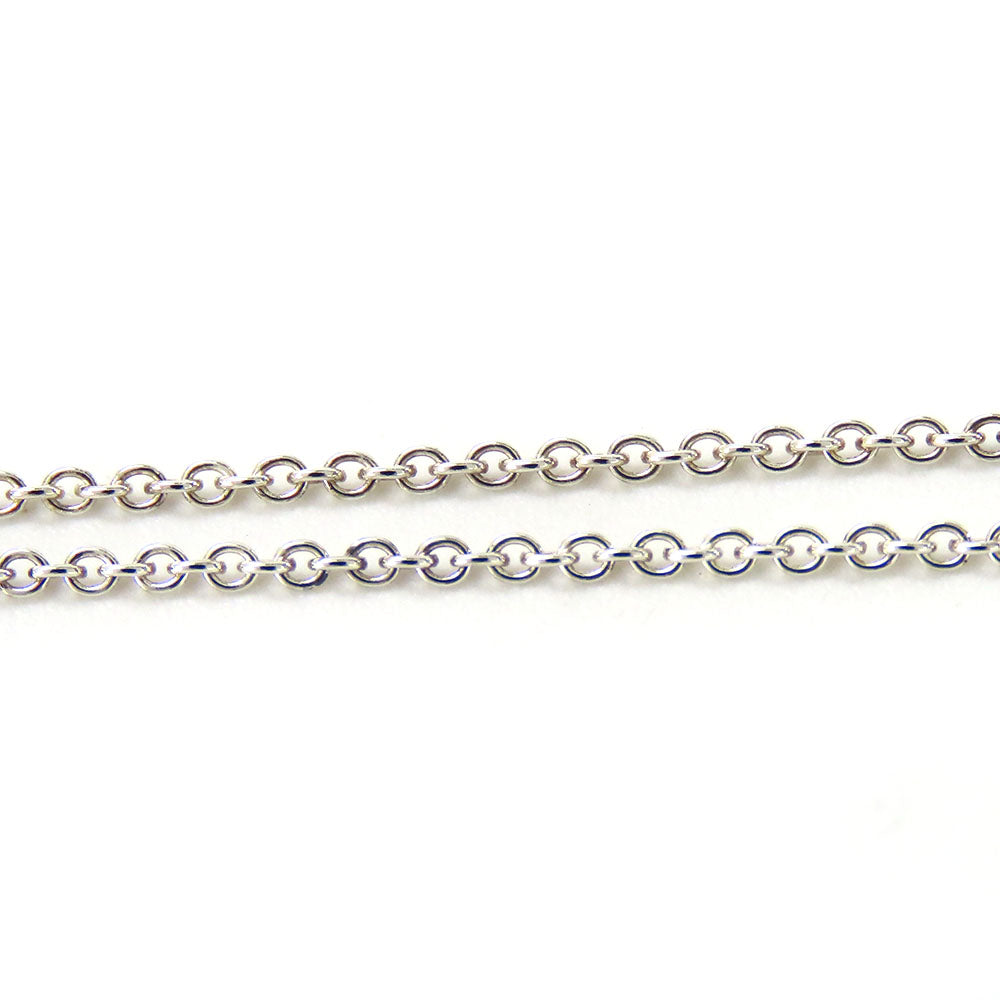 TIFFANY&Co. Necklace Silver925 Silver teardrop Women Used Authentic
