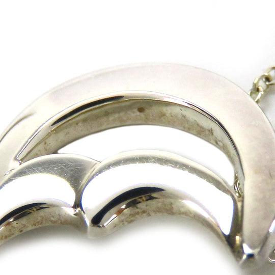 TIFFANY&Co. Necklace Silver925 Silver Paloma Picasso Crescent moon Women Used Authentic