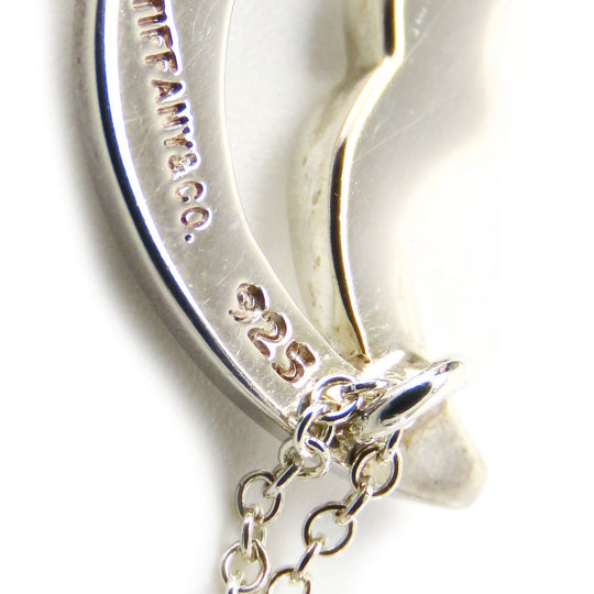 TIFFANY&Co. Necklace Silver925 Silver Paloma Picasso Crescent moon Women Used Authentic