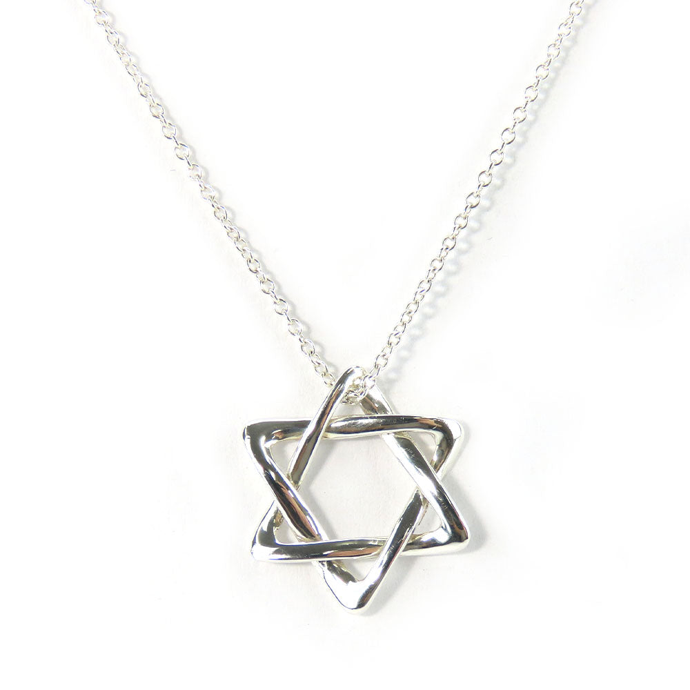 TIFFANY&Co. Necklace Silver925 Silver Star of david Women Used Authentic