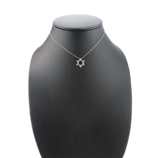 TIFFANY&Co. Necklace Silver925 Silver Star of david Women Used Authentic
