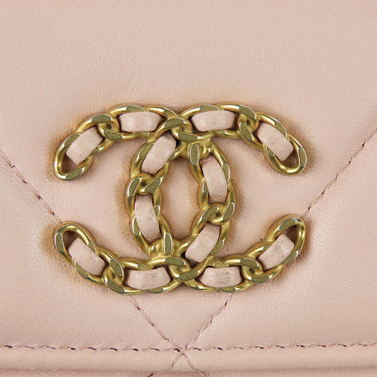 CHANEL Shoulder Bag AP3067 lambskin pink chanel 19