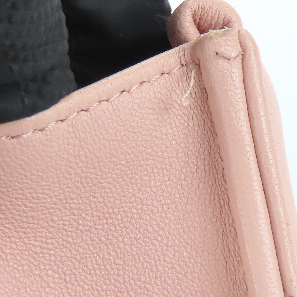 CHANEL Shoulder Bag AP3067 lambskin pink chanel 19