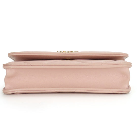 CHANEL Shoulder Bag AP3067 lambskin pink chanel 19
