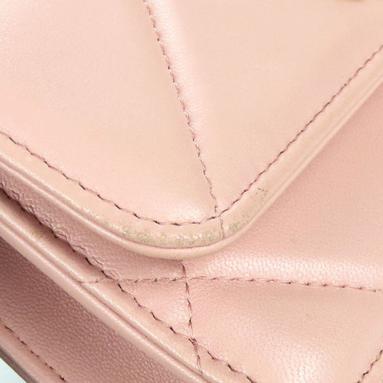 CHANEL Shoulder Bag AP3067 lambskin pink chanel 19