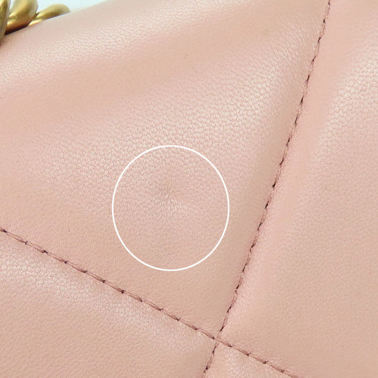 CHANEL Shoulder Bag AP3067 lambskin pink chanel 19
