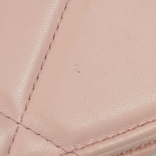 CHANEL Shoulder Bag AP3067 lambskin pink chanel 19