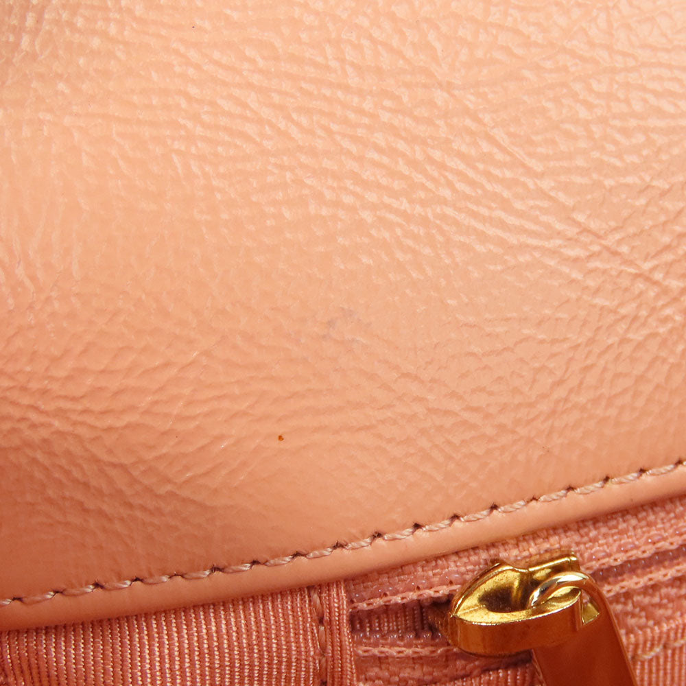 CHANEL Shoulder Bag leather pink Matrasse Women Used Authentic