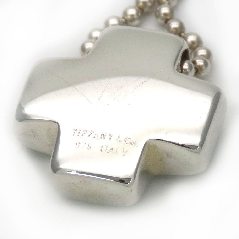TIFFANY&Co. Necklace Silver925 Silver Roman cross Women Used Authentic