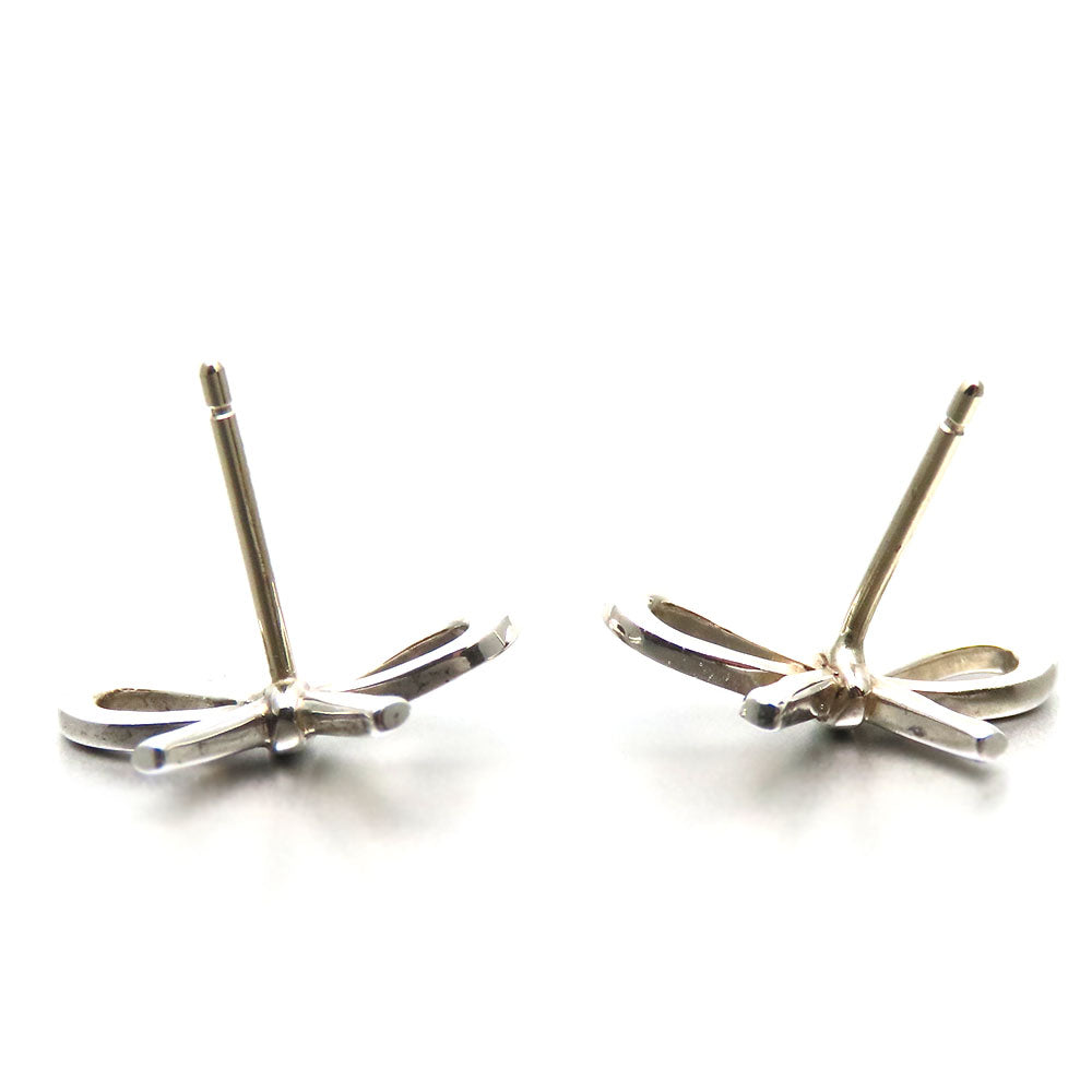 TIFFANY&Co. Pierce Silver925 Silver ribbon Women Used Authentic