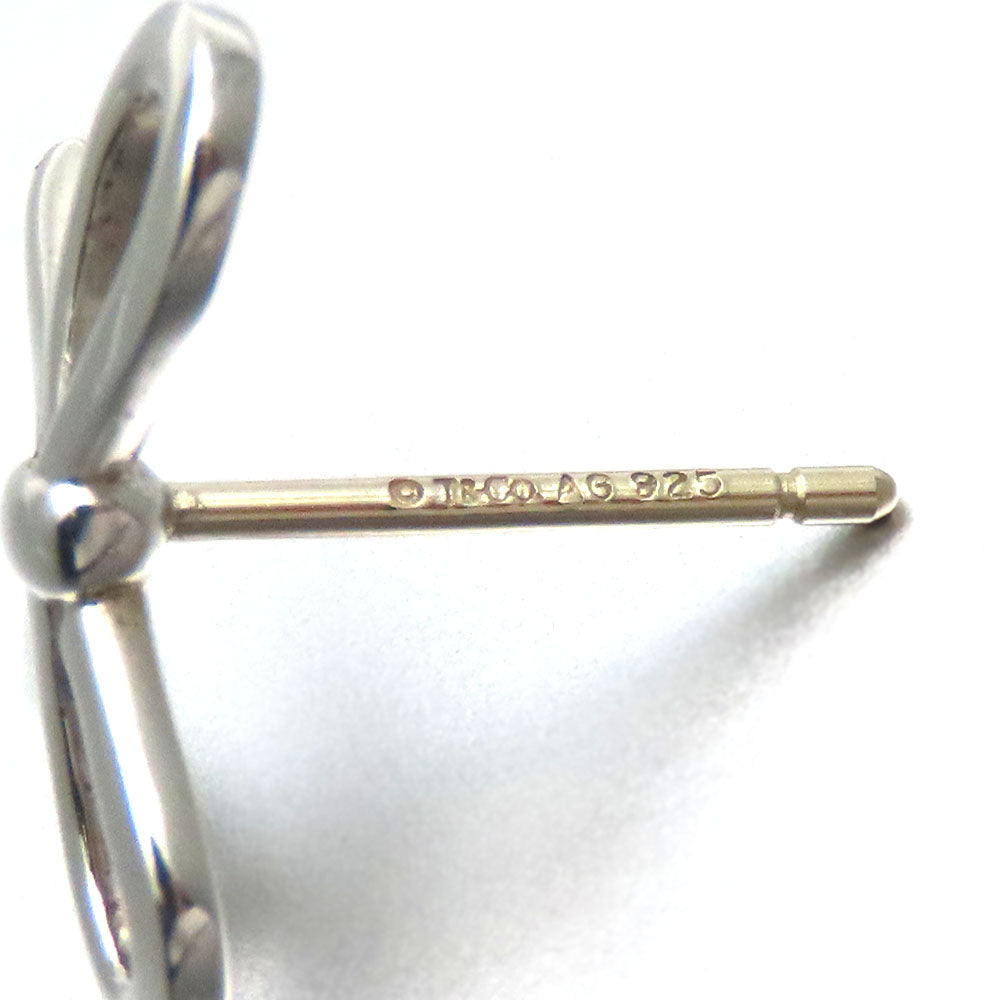 TIFFANY&Co. Pierce Silver925 Silver ribbon Women Used Authentic
