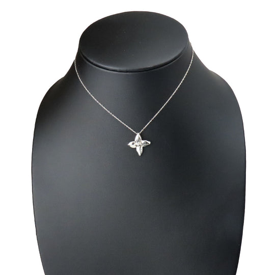 TIFFANY&Co. Necklace Silver925 Silver poinsettia Women Used Authentic