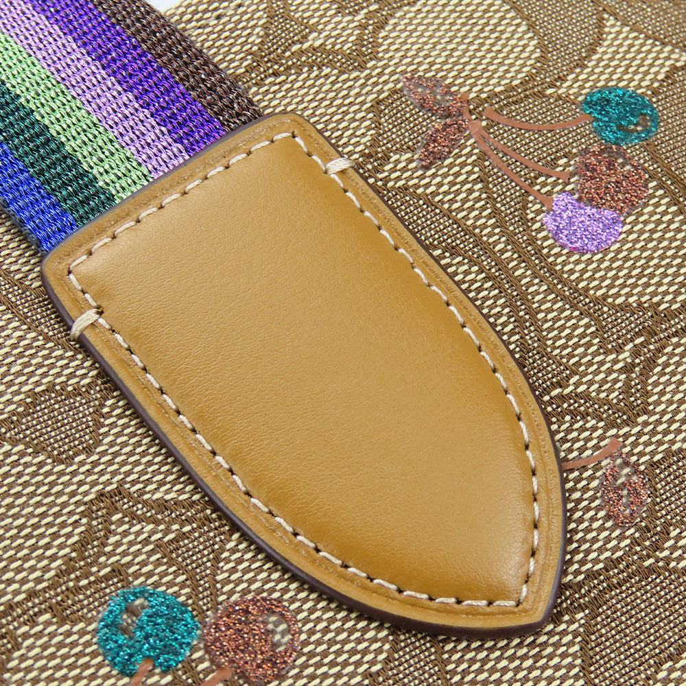 COACH Tote Bag F30604 canvas multicolor Women Used Authentic