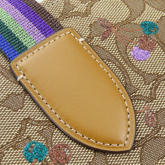 COACH Tote Bag F30604 canvas multicolor Women Used Authentic