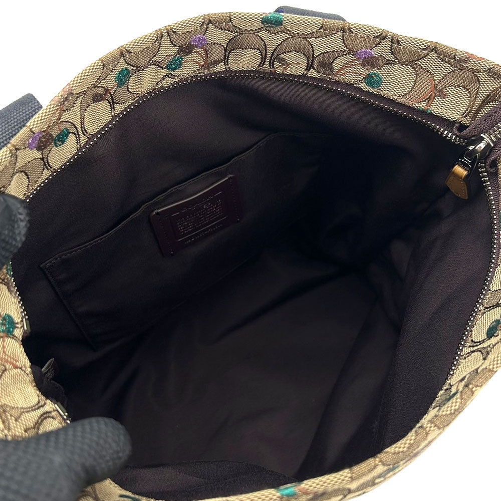 COACH Tote Bag F30604 canvas multicolor Women Used Authentic