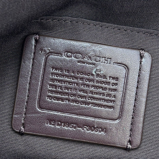 COACH Tote Bag F30604 canvas multicolor Women Used Authentic