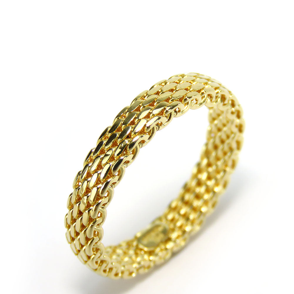 TIFFANY&Co. Ring K18 yellow gold Yellow Gold Somerset Women Used Authentic
