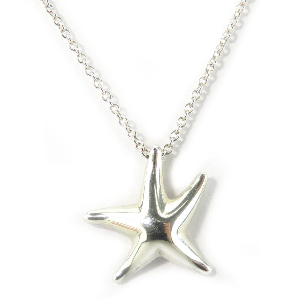TIFFANY&Co. Necklace Silver925 Silver Star fish Women Used Authentic