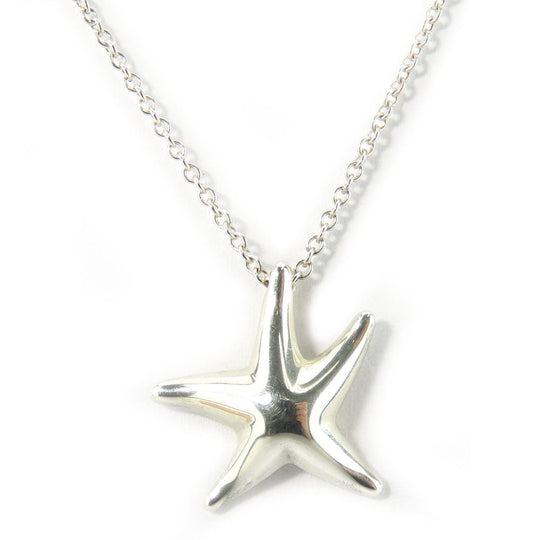 TIFFANY&Co. Necklace Silver925 Silver Star fish Women Used Authentic