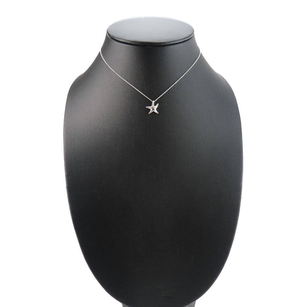 TIFFANY&Co. Necklace Silver925 Silver Star fish Women Used Authentic