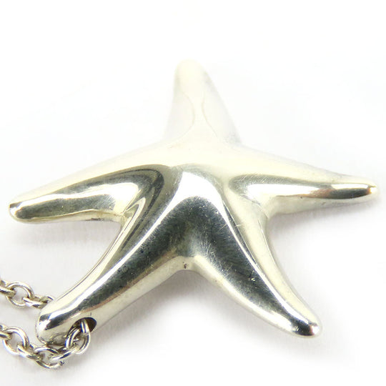 TIFFANY&Co. Necklace Silver925 Silver Star fish Women Used Authentic