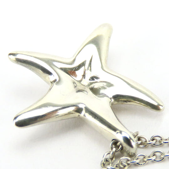 TIFFANY&Co. Necklace Silver925 Silver Star fish Women Used Authentic