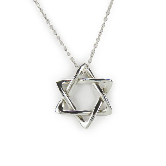 TIFFANY&Co. Necklace Sterling Silver Silver Star of david Women Used Authentic