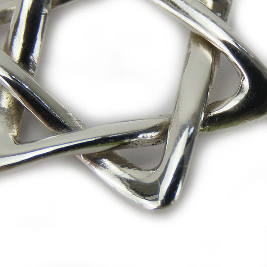 TIFFANY&Co. Necklace Sterling Silver Silver Star of david Women Used Authentic