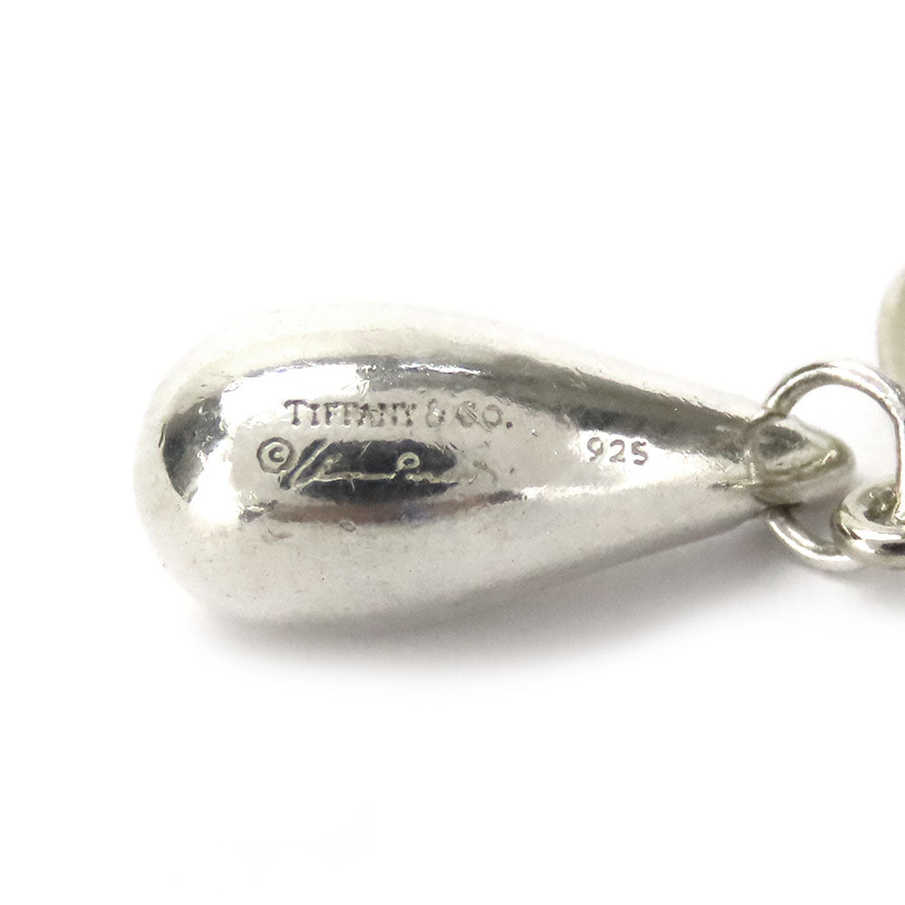 TIFFANY&Co. Pierce Silver925 Silver teardrop Women Used Authentic
