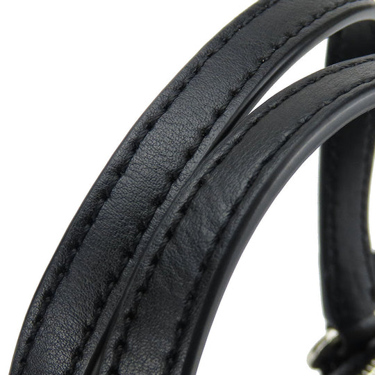 COACH Handbag F27580 Canvas, Leather black Women Used Authentic