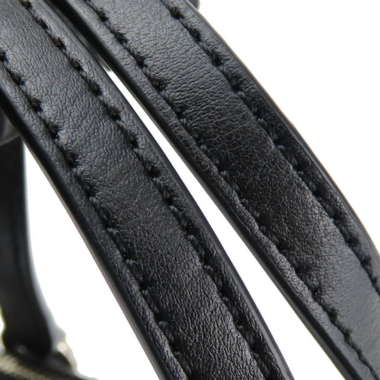 COACH Handbag F27580 Canvas, Leather black Women Used Authentic