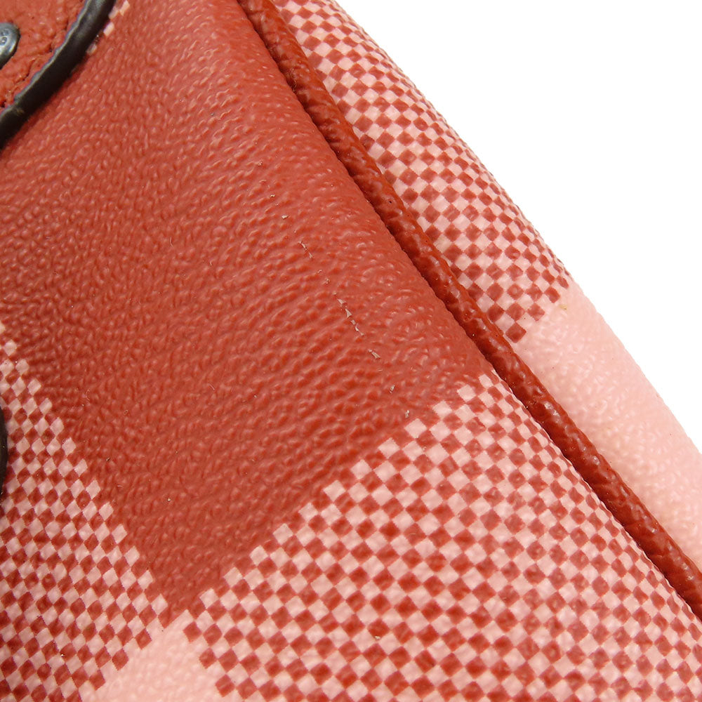 COACH Handbag F26146 leather pink Mini Boston Women Used Authentic