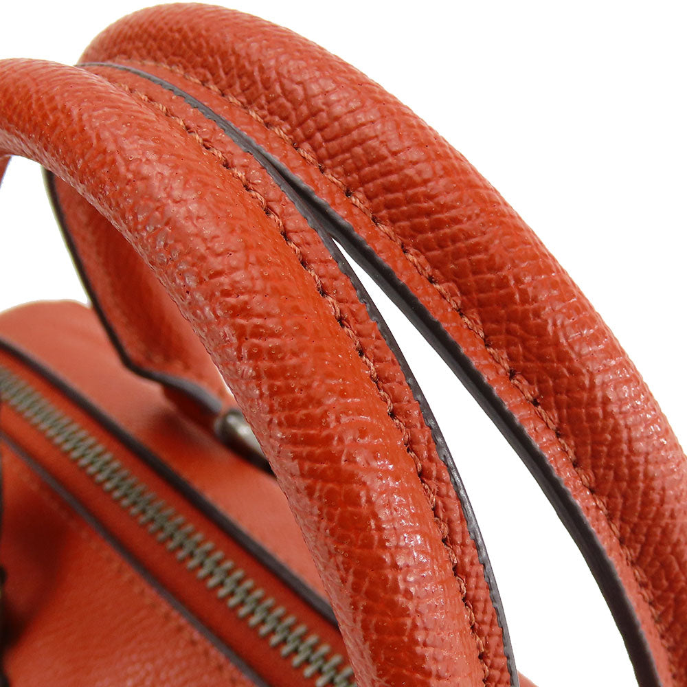 COACH Handbag F26146 leather pink Mini Boston Women Used Authentic