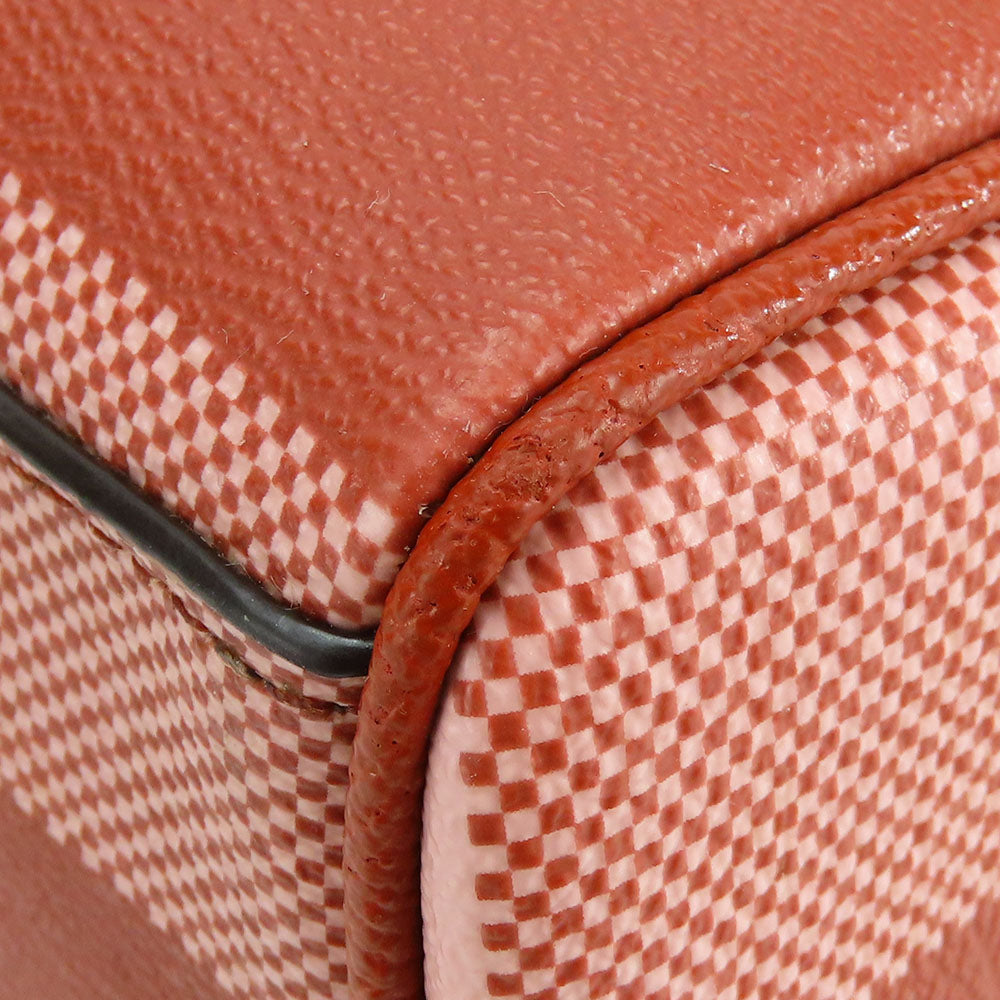 COACH Handbag F26146 leather pink Mini Boston Women Used Authentic