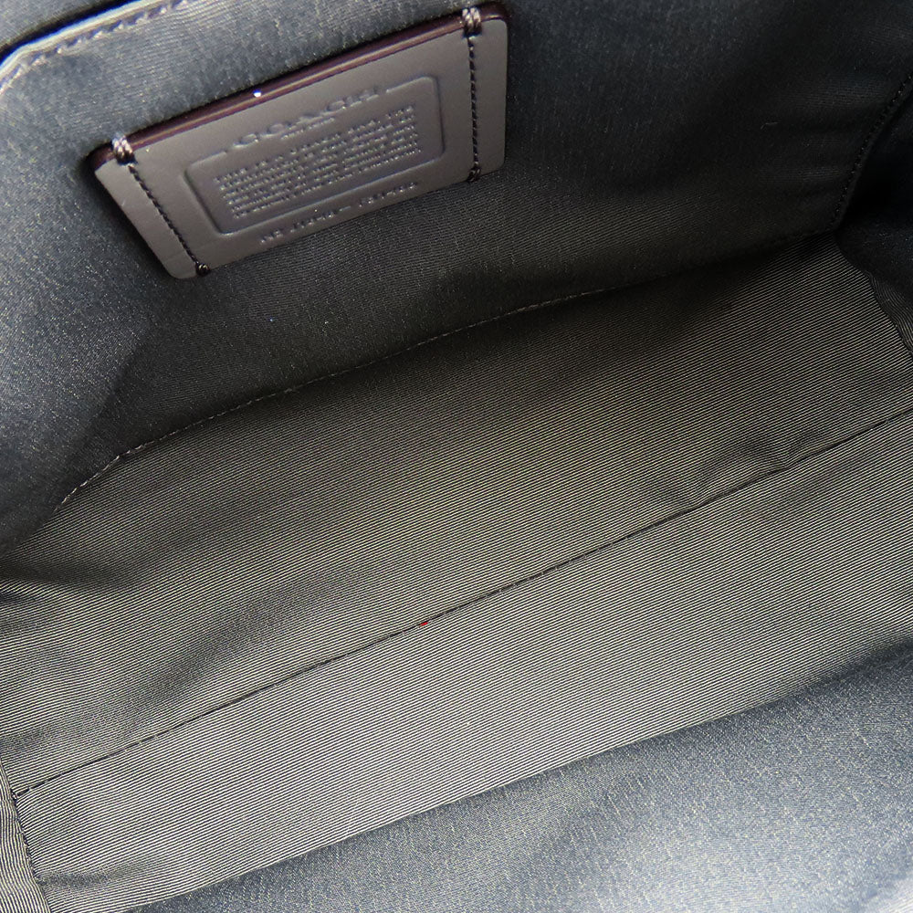 COACH Handbag F31466 leather gray Women Used Authentic