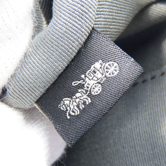 COACH Handbag F31466 leather gray Women Used Authentic