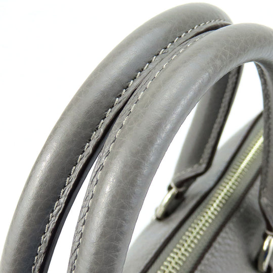 COACH Handbag F31466 leather gray Women Used Authentic