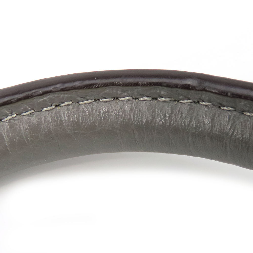 COACH Handbag F31466 leather gray Women Used Authentic