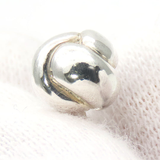 TIFFANY&Co. Pierce Silver925 Silver Knot Earrings Women Used Authentic