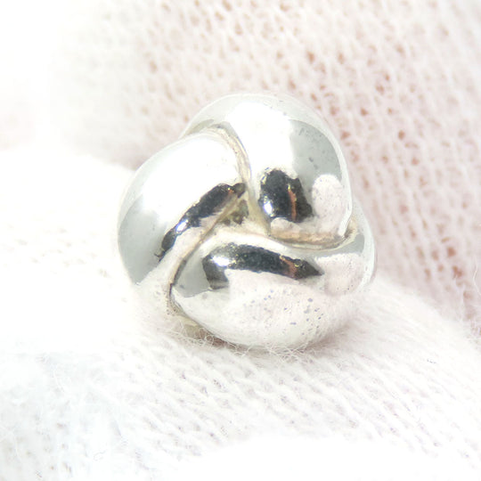 TIFFANY&Co. Pierce Silver925 Silver Knot Earrings Women Used Authentic