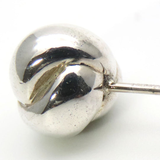 TIFFANY&Co. Pierce Silver925 Silver Knot Earrings Women Used Authentic