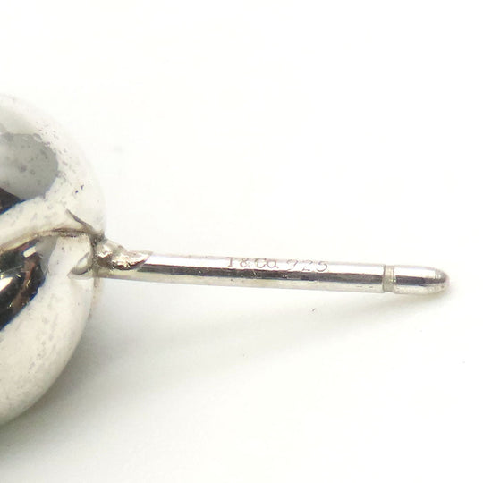 TIFFANY&Co. Pierce Silver925 Silver Knot Earrings Women Used Authentic