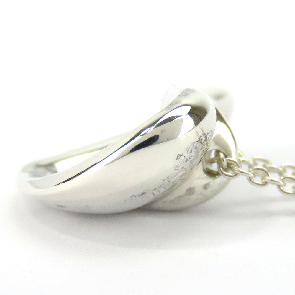 TIFFANY&Co. Necklace Silver925 Silver Full heart Women Used Authentic