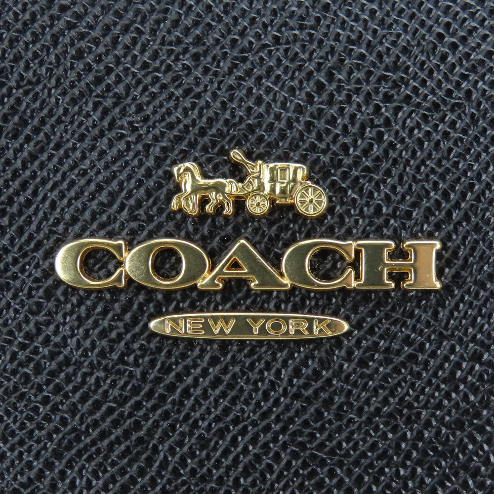 COACH Tote Bag F57526 leather black Women Used Authentic