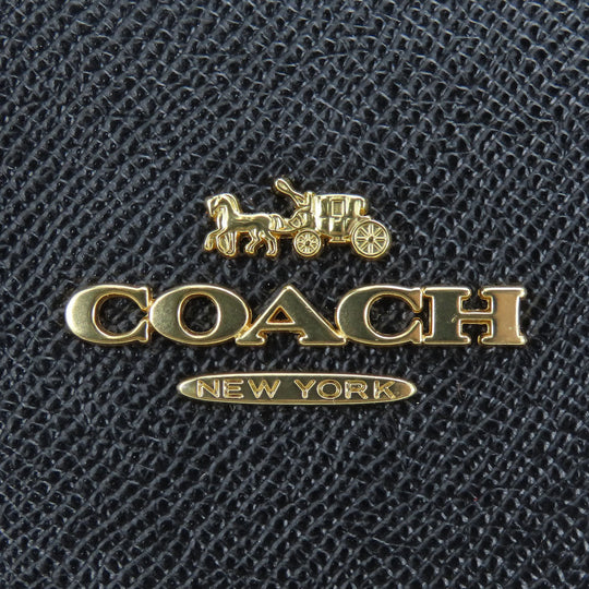 COACH Tote Bag F57526 leather black Women Used Authentic