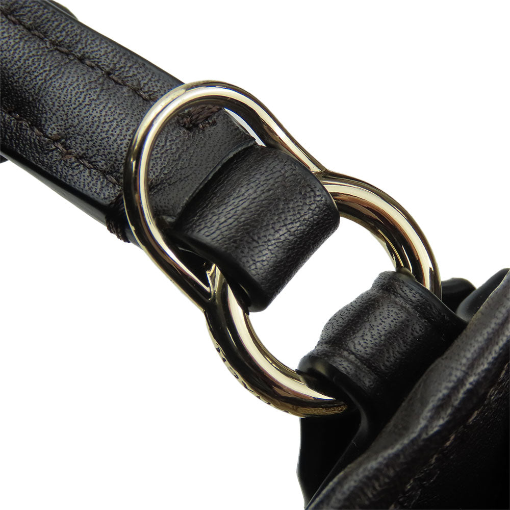 COACH Handbag 36370 Canvas, Leather Brown Signature Women Used Authentic