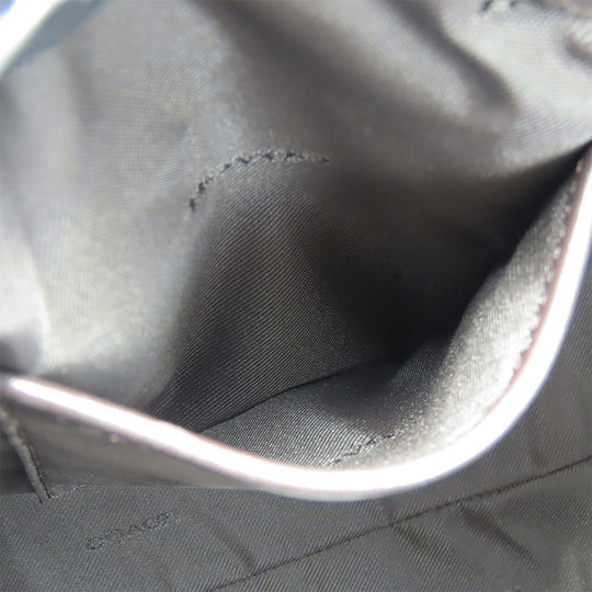 COACH Handbag 36370 Canvas, Leather Brown Signature Women Used Authentic