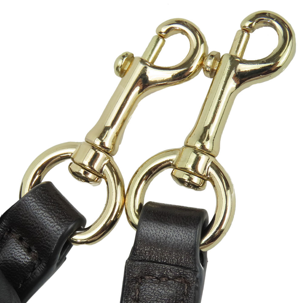 COACH Handbag 36370 Canvas, Leather Brown Signature Women Used Authentic