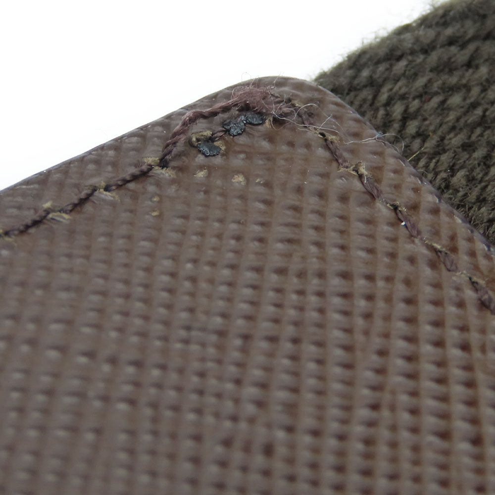 BURBERRY Shoulder Bag Canvas, Leather beige Women Used Authentic